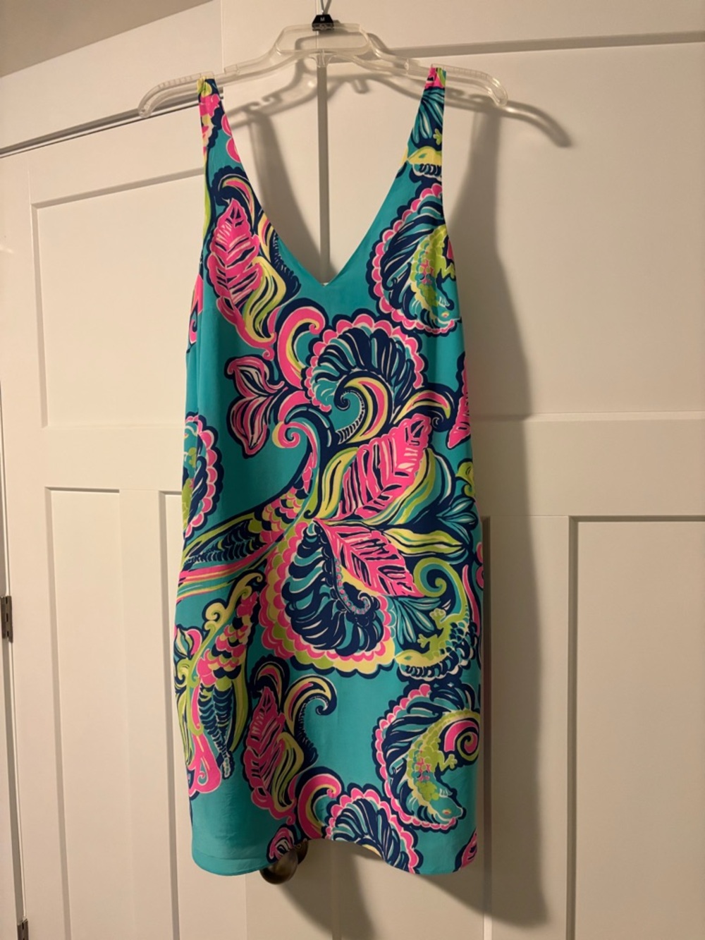 Lilly Pulitzer Bailey Sea Blue Private Island Print Dress